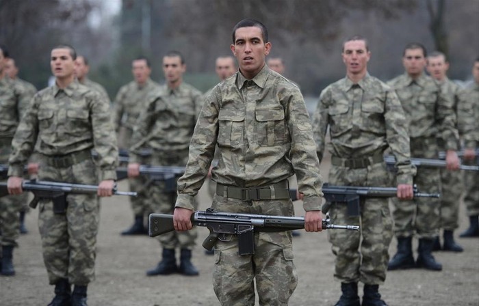 Binh sỹ của Lữ đoàn đặc nhiệm số 5 của Lục quân Thổ Nhĩ Kỳ